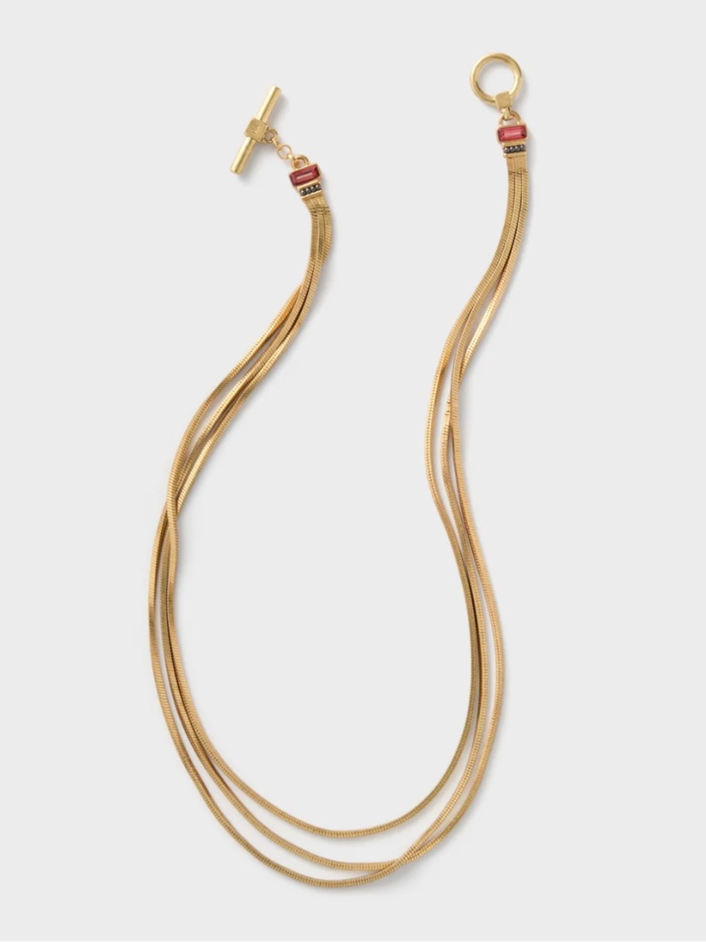 NWOT Roxanne assoulin slinky necklace